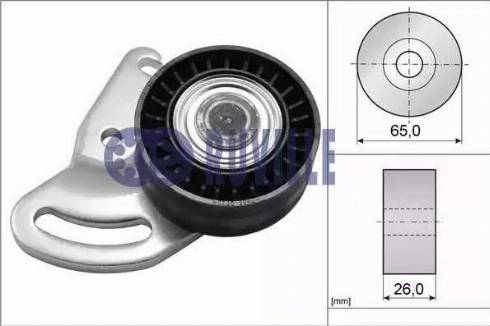 Ruville 55591 - Rola ghidare / conducere, curea transmisie aaoparts.ro