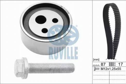 Ruville 5550071 - Set curea de distributie aaoparts.ro