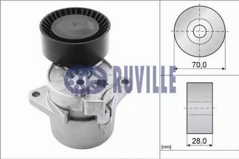 Ruville 55123 - Intinzator curea, curea distributie aaoparts.ro