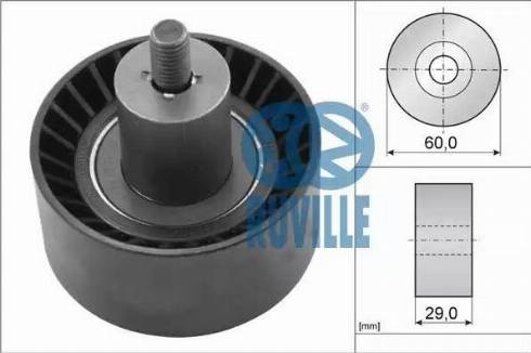 Ruville 55228 - Rola ghidare / conducere, curea distributie aaoparts.ro