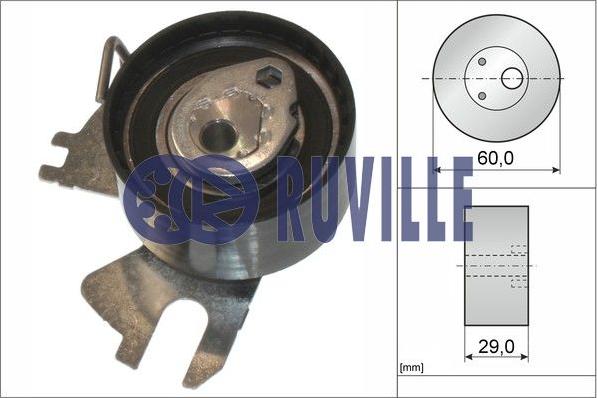 Ruville 56658 - Rola intinzator,curea distributie aaoparts.ro