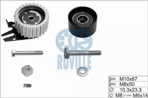 Ruville 5603650 - Set role, curea dintata aaoparts.ro
