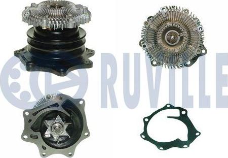 Ruville 561635 - Pompa apa aaoparts.ro