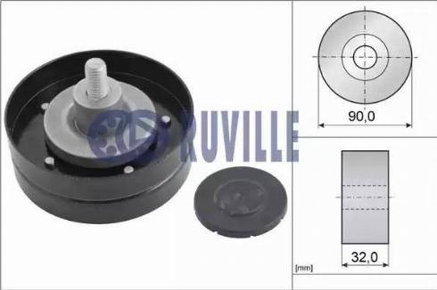 Ruville 58920 - Rola ghidare / conducere, curea transmisie aaoparts.ro