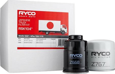 RYCO RSK104 - Set filtre aaoparts.ro