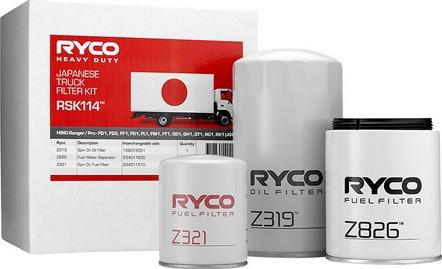 RYCO RSK114 - Set filtre aaoparts.ro
