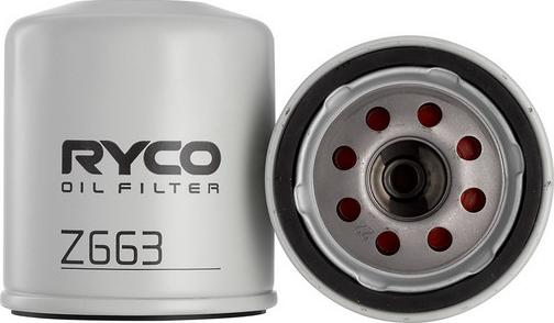 RYCO Z663 - Filtru ulei aaoparts.ro