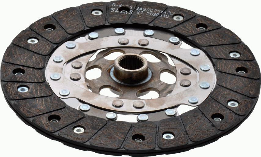 SACHS 1 864 527 337 - Disc ambreiaj aaoparts.ro