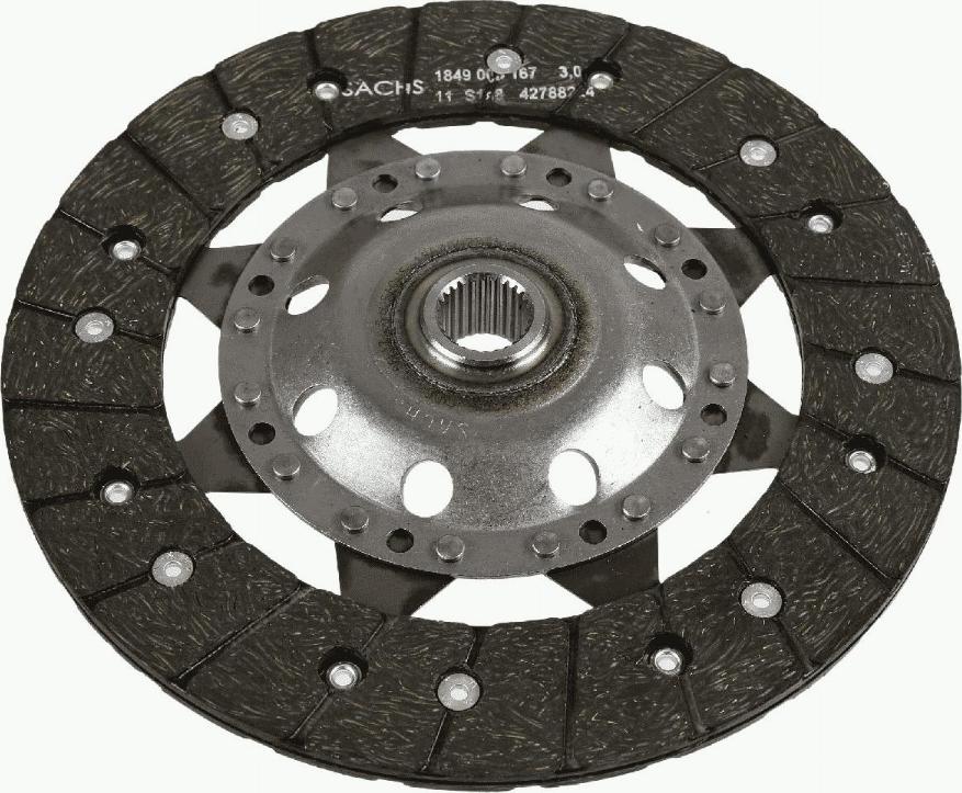 SACHS 1864 002 835 - Disc ambreiaj aaoparts.ro