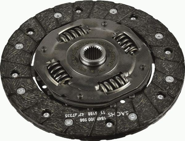 SACHS 1862 401 031 - Disc ambreiaj aaoparts.ro