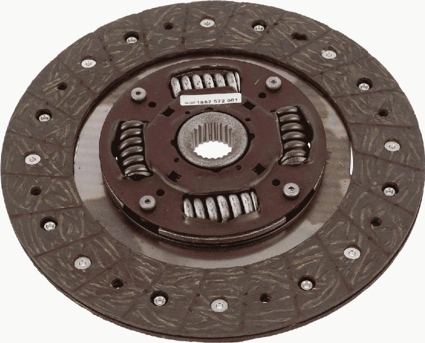 SACHS 1 862 572 001 - Disc ambreiaj aaoparts.ro