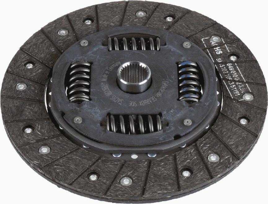 SACHS 1 862 265 031 - Disc ambreiaj aaoparts.ro