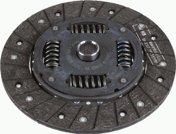 SACHS 1 862 265 031 - Disc ambreiaj aaoparts.ro