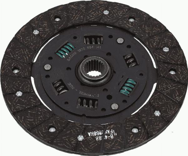SACHS 1878 634 141 - Disc ambreiaj aaoparts.ro