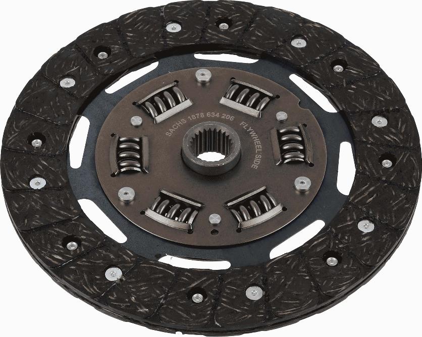 SACHS 1878 634 206 - Disc ambreiaj aaoparts.ro