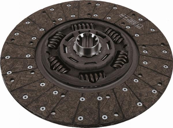 SACHS 1878 009 544 - Disc ambreiaj aaoparts.ro