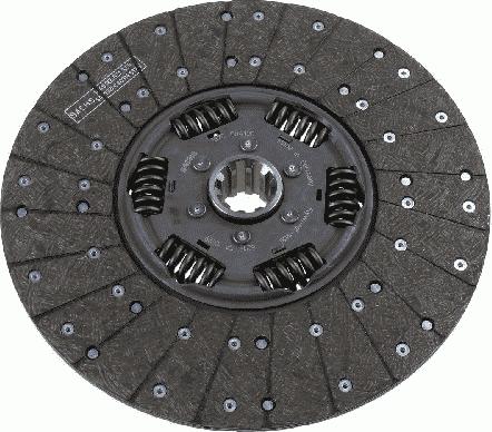 SACHS 1878 004 100 - Disc ambreiaj aaoparts.ro