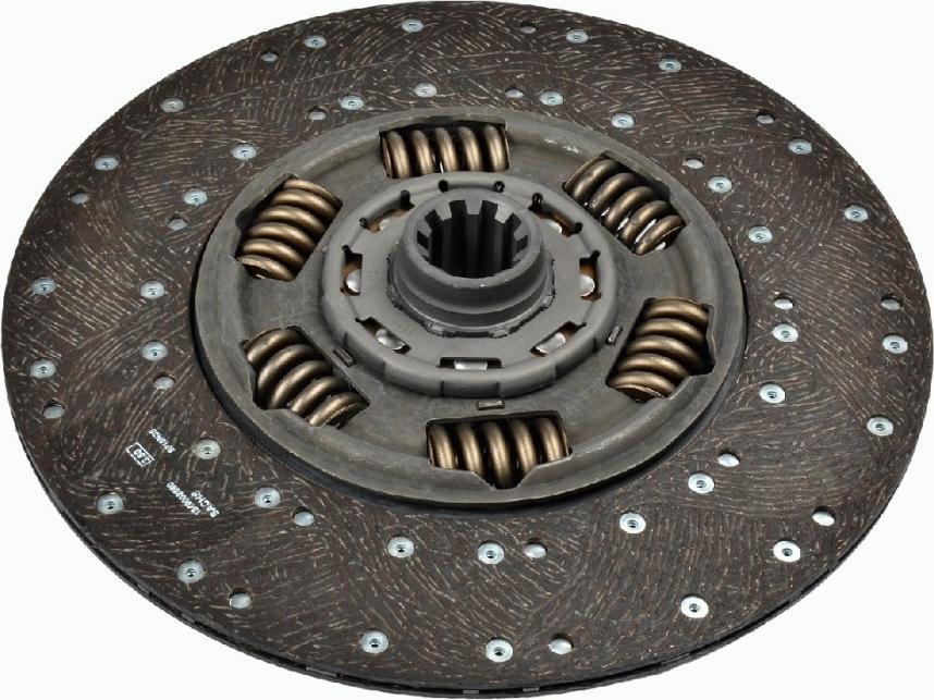 SACHS 1878 004 132 - Disc ambreiaj aaoparts.ro