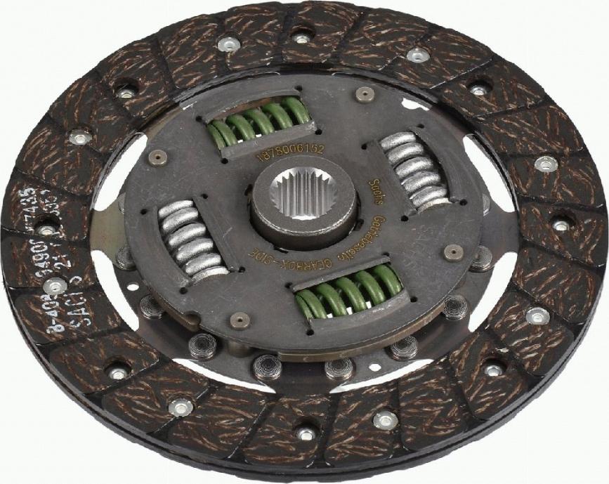 SACHS 1878 006 152 - Disc ambreiaj aaoparts.ro