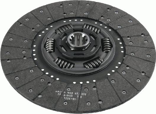 SACHS 1878 000 294 - Disc ambreiaj aaoparts.ro