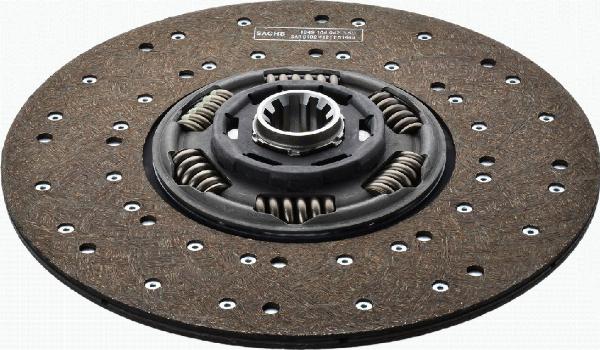 SACHS 1878 001 152 - Disc ambreiaj aaoparts.ro