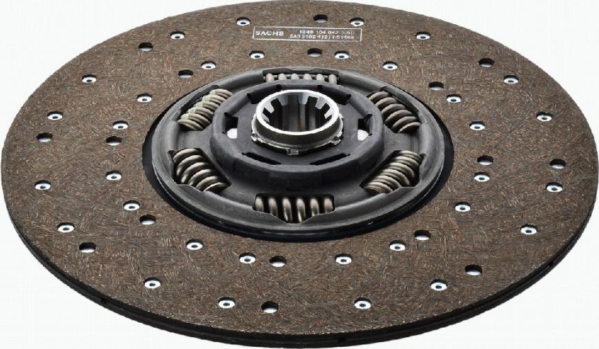 SACHS 1878 001 152 - Disc ambreiaj aaoparts.ro