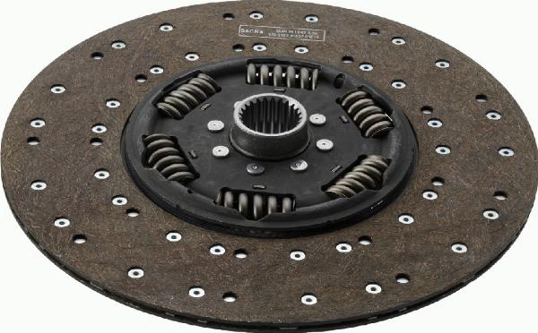 SACHS 1 878 003 867 - Disc ambreiaj aaoparts.ro