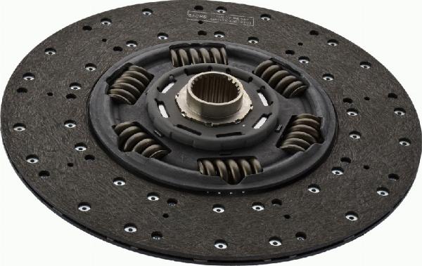 SACHS 1878 007 124 - Disc ambreiaj aaoparts.ro
