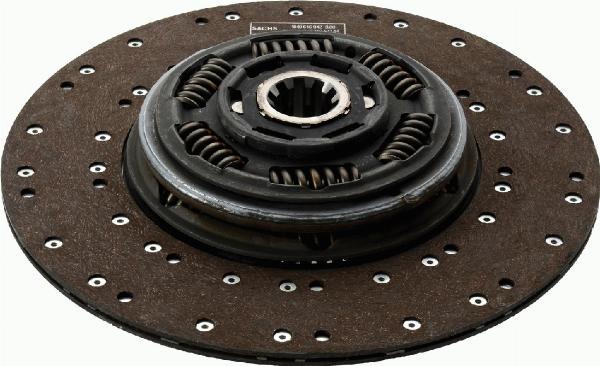 SACHS 1878 007 126 - Disc ambreiaj aaoparts.ro