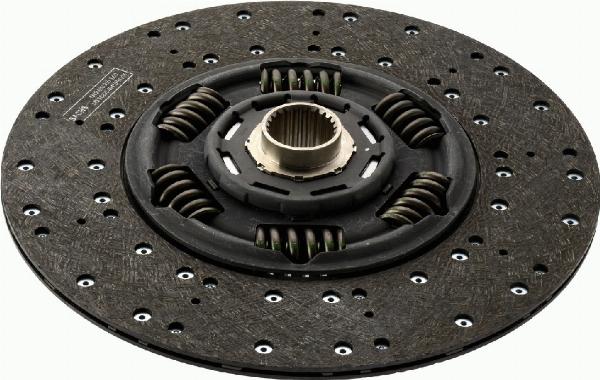 SACHS 1878 007 253 - Disc ambreiaj aaoparts.ro