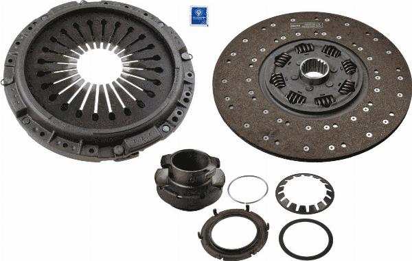 SACHS 3 400 116 801 - Set ambreiaj aaoparts.ro