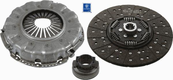 SACHS 3400 125 501 - Set ambreiaj aaoparts.ro