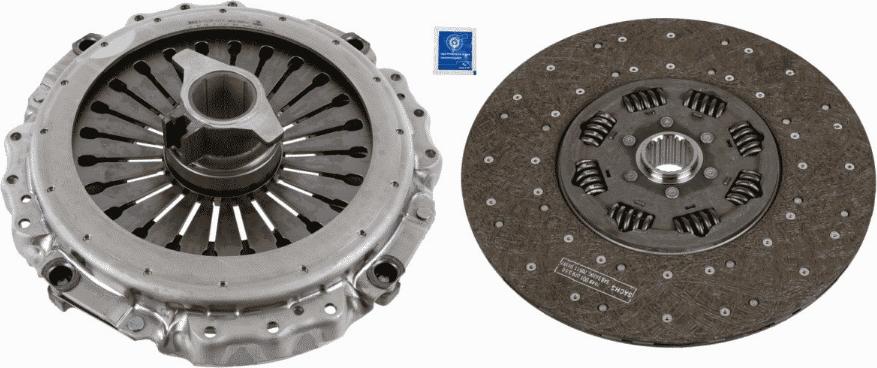 SACHS 3 400 123 501 - Set ambreiaj aaoparts.ro