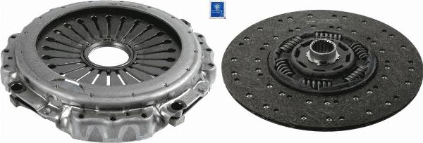 SACHS 3400 122 001 - Set ambreiaj aaoparts.ro