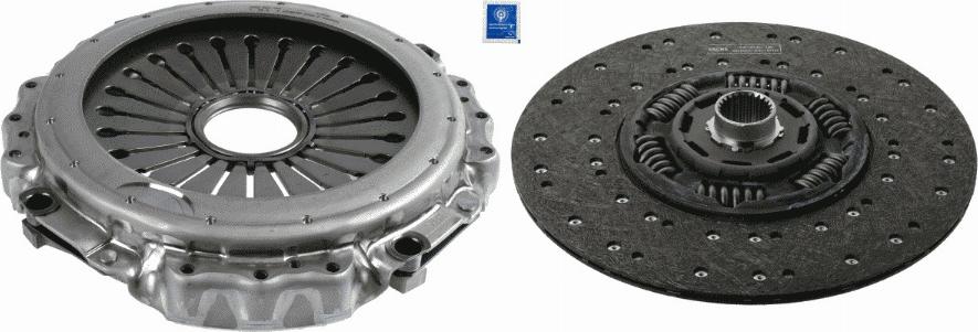 SACHS 3400 122 001 - Set ambreiaj aaoparts.ro