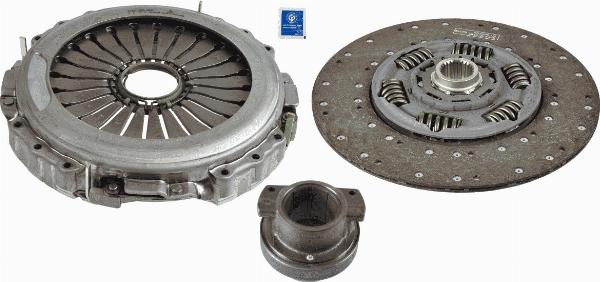 SACHS 3400 700 491 - Set ambreiaj aaoparts.ro