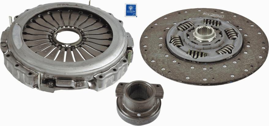 SACHS 3400 700 491 - Set ambreiaj aaoparts.ro