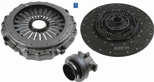 SACHS 3400 700 445 - Set ambreiaj aaoparts.ro