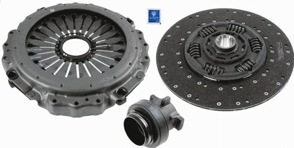 SACHS 3 400 700 459 - Set ambreiaj aaoparts.ro