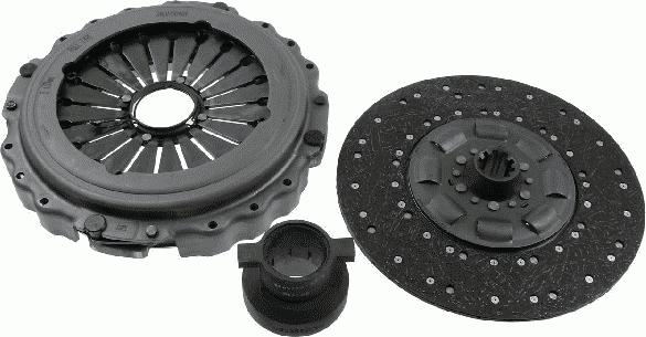 SACHS 3400 700 455 - Set ambreiaj aaoparts.ro