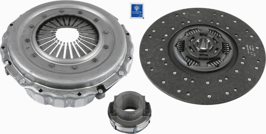 SACHS 3 400 700 466 - Set ambreiaj aaoparts.ro