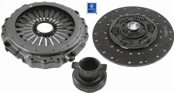 SACHS 3 400 700 460 - Set ambreiaj aaoparts.ro
