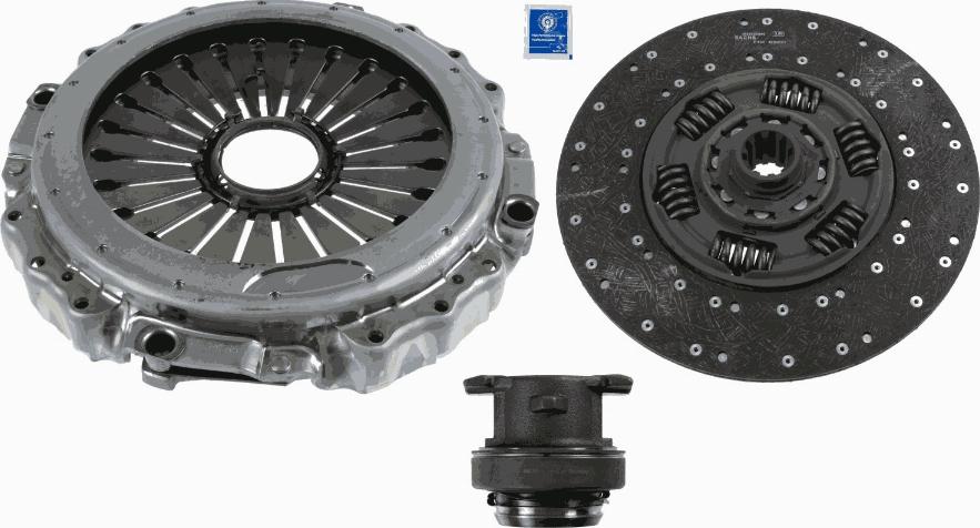 SACHS 3 400 700 461 - Set ambreiaj aaoparts.ro