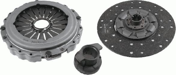 SACHS 3 400 700 462 - Set ambreiaj aaoparts.ro