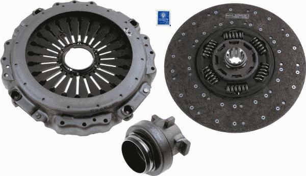 SACHS 3400 700 467 - Set ambreiaj aaoparts.ro
