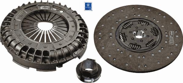 SACHS 3400 700 412 - Set ambreiaj aaoparts.ro