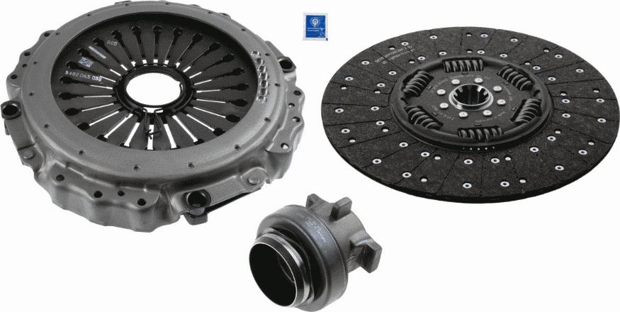 SACHS 3400 700 489 - Set ambreiaj aaoparts.ro