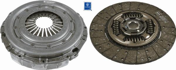 SACHS 3400 700 484 - Set ambreiaj aaoparts.ro