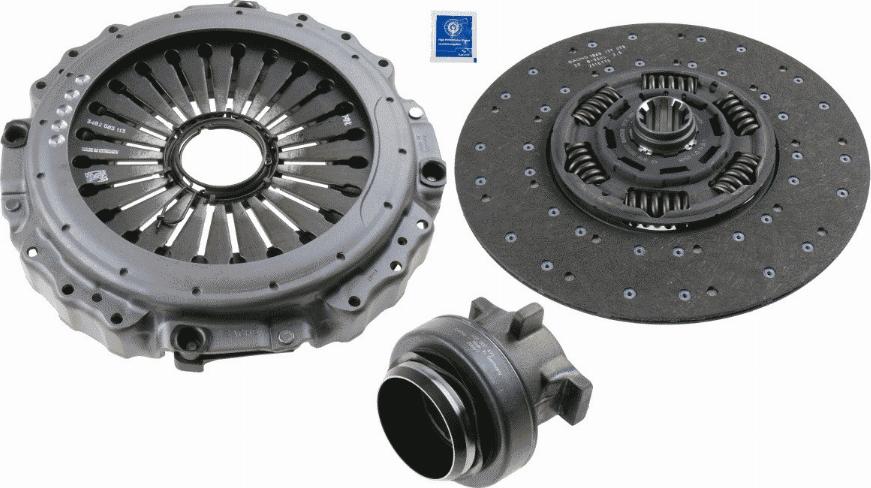 SACHS 3400 700 488 - Set ambreiaj aaoparts.ro