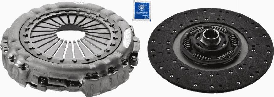 SACHS 3400 700 530 - Set ambreiaj aaoparts.ro